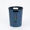 Lixeira Grande Capacidade Bolsa Lixeira Doméstica Sem Tampa Lixeira de Escritório Cozinha Sala de Estar Banheiro Aro de Borda Cesto de Papel