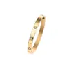 Pulsera de Acero de Titanio, Simple, Elegante, Lujo Ligero, Moda de Alta Gama, Modelo para Mujer Incrustado con Diamantes, Pulsera de Acero Inoxidable para Pareja para Mujer, No se Desvanece