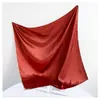 Pañuelo cuadrado de satén de 90 cm de color sólido para mujer transfronterizo, pañuelo para el cuello, pañuelo para la cabeza, satén, moda, brillante, seda, fabricantes, venta al por mayor
