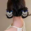 Pinza para el Cabello con Borla Bordada de Mariposa Estilo Étnico para Mujer 2026 Nuevo Estilo Pinza Lateral con Borla Pinza para el Flequillo Nuevos Accesorios para el Cabello Estilo Chino