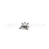 Joias de Liga de Titânio Jiangtai F136 Escorpião Diabo Borboleta 3D Estéreo Hidráulico G23 Joias para Piercing Corporal Brincos