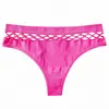 Tanga de Malla Sin Costuras de Tiro Bajo para Mujer, Deporte, Fitness, Hueco, Hermoso Trasero, Sexy, Divertido, Suministro Transfronterizo para Mujer