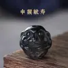 Obsidiana Prateada Natural Escultura do Zodíaco Obsidiana Acessórios DIY Feitos à Mão Pulseira Pulseira Ano de Nascimento Novos Acessórios