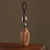 ¡Oro y Jade están llenos! Colgante Llavero de Maíz Sándalo para Hombres y Mujeres Exquisito Colgante para Mochila Colgante Regalo Creativo