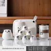 Taza Rápida de Panda Personalizada Set de Té para Viaje al Aire Libre Tetera Portátil Souvenir de Evento Regalo