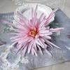 Pinça de Caranguejo Crisântemo Bianhua Crisântemo Antigo Flor de Seda Crisântemo de Oito Garras Flor para Cabelo Acessórios Hanfu Clipe Lateral Joia