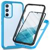 Funda de carcasa de película PET integrada para protector de pantalla Samsung A13 A23 A33 A53 A73 A03 A03S cielo estrellado