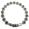 Pulseira redonda de cobre com zircônia cravejada, best-seller transfronteiriço, joia de moda simples e versátil, perfeita como presente de aniversário para uma melhor amiga
