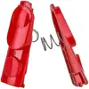 Adequado para Botão de Aspirador Dyson V7V8V10V11V15, Botão Vermelho com Mola