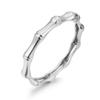 Pulsera de Bambú Chapada en Oro para Mujer Pulsera de Apertura de Caña Alta que Combina con Todo Pulsera Avanzada para Niñas Europeas y Americanas Joyería Transfronteriza