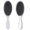 Peine de Cerdas de Jabalí Plateado Galvanizado Modelo Nuevo Transfronterizo Peine para Peinar el Cabello Peine para Cabello Seco y Húmedo Peine con Airbag Peine con Cojín de Aire