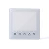 Vidro Temperado Termostato Personalizado Painel de Interruptor Smart Touch Vidro Processo de Borda Curva 2.5D Branco Translúcido Oculto
