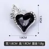 Ventas Directas de Fábrica Transfronterizas Creativo DIY Colgante Individual Mariposa Corazón Joyería Collar Pulsera Accesorios Materiales Aleación Venta al por Mayor