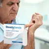 Adesivo para Tremor nas Mãos: Suave e amigável à pele, invisível e confortável, ajusta-se perfeitamente ao pulso, portátil e ajuda a estabilizar a mão