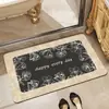 Tapete de Chão para Banheiro Dourado com Pintura a Tinta de Luxo Leve Absorvente de Água Secagem Rápida Antiderrapante Tapete para Pés Porta de Entrada Porta de Banheiro Tapete Resistente à Sujeira