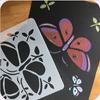 24 Plantillas Educativas para Pintar Fácilmente, Tableros de Dibujo Huecos para Informes Manuscritos, Plantillas de Álbum DIY para Planificadores Creativos