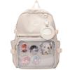 Mochilas Escolares para Estudantes, Estudantes do Ensino Médio, Mochilas Escolares para Meninas do Ensino Fundamental, Mochilas Casuais para Estudantes, Bolsas Fofas de Painço, Mochilas