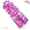 Explosões transfronteiriças Laser Borboleta Lantejoulas 12 Cores Nail Art Lantejoulas Set Gradiente Colorido Nail Art Jóias Patch