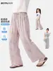 Calça Feminina Verão 2026 Nova Moda Roupas Infantis para Crianças Maiores Calça de Pernas Largas Calça de Verão Anti-Mosquito Calça Casual Infantil