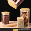 Caja Octagonal Sellada de Plástico para Especias de Grado Alimenticio para Cocina, Canela, Chile Seco, Pimienta de Sichuan, Anís Estrellado, Frasco Sellado, Botella Dosificadora, Frasco para Condimentos
