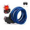Candado Portátil para Bicicleta, Candado Antirrobo para Puerta, Candado de Combinación para Bicicleta de Montaña, Candado de Cable, Candado Específico para Bicicleta, Candado para Casco