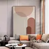 Galería de Arte Familia Qiao Sala de Estar Pintura Decorativa Pared de Fondo de Sofá Pintura de Piso a Techo Entrada Colgante de Pintura Minimalista Moderna Abstracta de Gama Alta