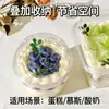 Vaso Desechable de Doble Pared para Leche, Vaso Redondo con Cuchara, Postre de Helado, Gelatina de Helado, Vaso para Yogur, Vaso para Mousse de Gelatina de Leche de Coco