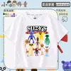 Nueva mercancía del juego Suzys Restaurant camisetas de manga corta para niños y niñas tops de moda
