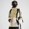 Jaquetas Externas de Outono e Inverno para Homens e Mulheres, Três em Um de Veludo e Acolchoadas Desmontáveis Duas Peças para Montanhismo à Prova de Frio