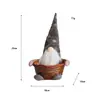 Muñeco sin rostro de Halloween Transfronterizo con Azúcar Creativo Lindo Muñeco de Papá Noel Cesta de Frutas Decoración de Halloween