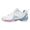 Zapatillas de bádminton para mujer, cómodas, resistentes al desgaste, antideslizantes, zapatillas deportivas para pareja, superficie de malla transpirable, zapatillas de competición y entrenamiento para jóvenes estudiantes