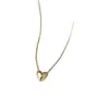 Chapado en oro real de 18 quilates explosiones transfronterizas moda temperamento amor colgante collar mujeres