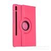 Para Samsung S10 Plus 12.4 Funda para Tablet S6 Lite 10.4 Funda para Tablet Giratoria con Patrón de Lichi
