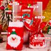 Regalo de Navidad para niños de jardín de infantes, juego de regalo creativo para niños, bolsa de dulces, bolsa de mano, decoraciones navideñas