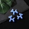 Acrílico transparente bola de gelatina perro hecho a mano diy agujero para colgar colgante de coche accesorios para collar cadena de teléfono móvil material