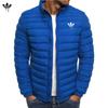 Transfronterizo 2024 nuevo abrigo de invierno cálido acolchado de algodón para hombre, moda masculina, cómodo, casual, deportivo, abrigo acolchado de algodón en stock