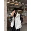 Chaleco de Celebridad de Internet Estilo Coreano Dongdaemun para Mujer Otoño/Invierno Versión Coreana Nicho Chaleco de Algodón con Plumas Chaqueta de Algodón Ropa de Abrigo