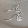 Pendientes Love Ear Line para mujer, diseño simple, estilo superhada, 2022, nuevos y modernos.