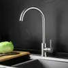 Grifo de Cocina de Acero Inoxidable, Frío y Caliente, Antisalpicaduras, para Uso Doméstico, con Caño Giratorio para Lavar Platos