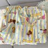 Pijama para Mujer Tallas Grandes, Primavera y Verano Manga Corta Rayas de Dibujos Animados Perro Dachshund Estudiante Lindo Conjunto de Tres Piezas, En Stock Venta al por Mayor