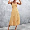 Vestido Strapless sin Espalda con Lazos de Venta Caliente Primavera/Verano 2025 Ebay Amazon Sitio Independiente