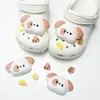 Charms de Sapato de Tartaruga de Desenho Animado e Dragão de Fogo Acessórios DIY Fivelas de Sapato Animal Fofo Resina de PVC Fivelas Decorativas em Estoque