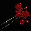 Tocadiso de boda horquilla para el pelo accesorios para el pelo de boda flor de perla para el pelo forma de flor nueva horquilla horquilla al por mayor