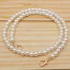 Bolso Bandolera de Cadena de Perlas de Venta Caliente Transfronterizo Correa de Hombro Bolso de Mujer para el Trabajo Correa de Perlas Cadena de Extensión de Perlas Desmontable