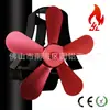 Venta caliente de comercio electrónico transfronterizo con ventilador de chimenea magnético de pared de alta temperatura, tubo de succión de humo magnético, ventilador térmico