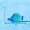Paisaje en miniatura, creativo, que brilla en la oscuridad, colorido, figuras de peces planos - Accesorios decorativos DIY para acuarios de océano, adornos pequeños