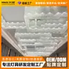 Lámpara de techo rectangular de cristal para vestíbulo de hotel para proyectos de ingeniería, luz de cristal personalizada no estándar para vestíbulo y salón de banquetes