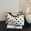 Llegada Nueva Primavera 2026 Popular Bolso de Lunares Bloques de Color Moda Alta Apariencia Bolso Cruzado Bolso de Mano Exquisito Bolso Tote Suelto
