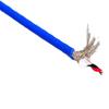KX-HF4VP22 * 1.0/2*1.5 Fio de compensação de temperatura resistente ao calor, tecido com fio de fibra de vidro revestido de PTFE