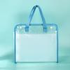 Bolso Acordeón de 13 Compartimentos Bolso Satchel A4 Bolsa para Archivos Pvc Impermeable Organizador de Clasificación de Papeles de Examen Bolsa de Archivos Transparente Venta al por Mayor